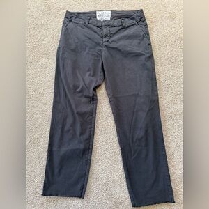 Frank & Eileen Black Wicklow Chino Pants size 8